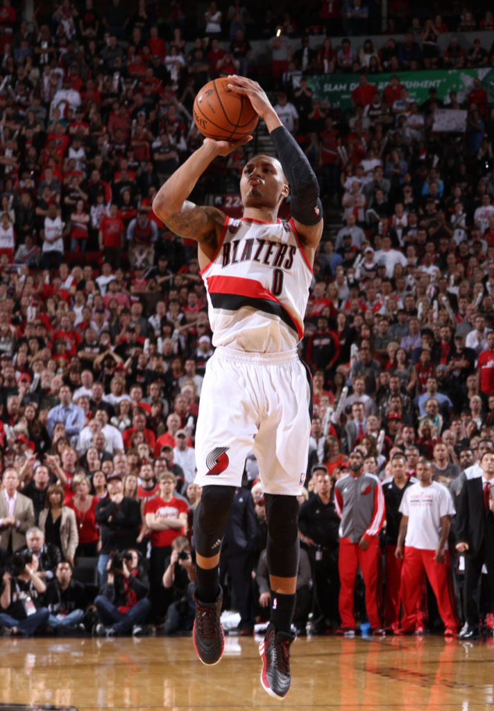 damian lillard shoes game 2