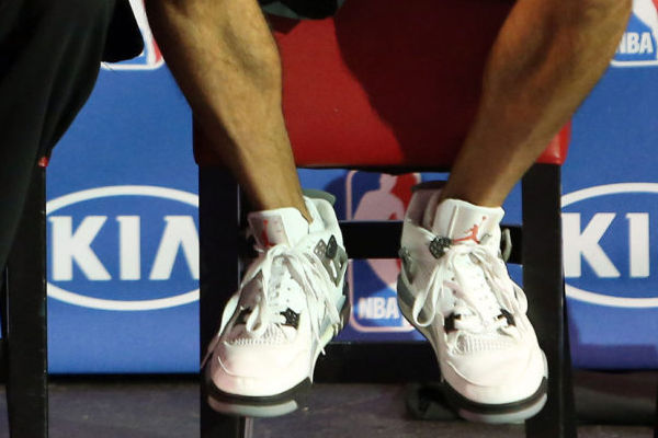 Real or Fake? // Erik Spoelstra's White/Cement Grey Jordan 4s