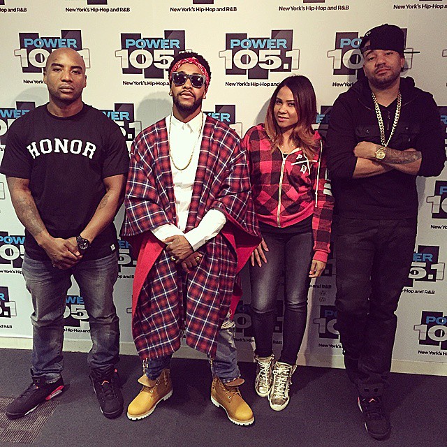 Charlamagne & DJ Envy wearing the Air Jordan VI 6 Infrared