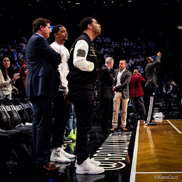 jordan 12 ovo on feet