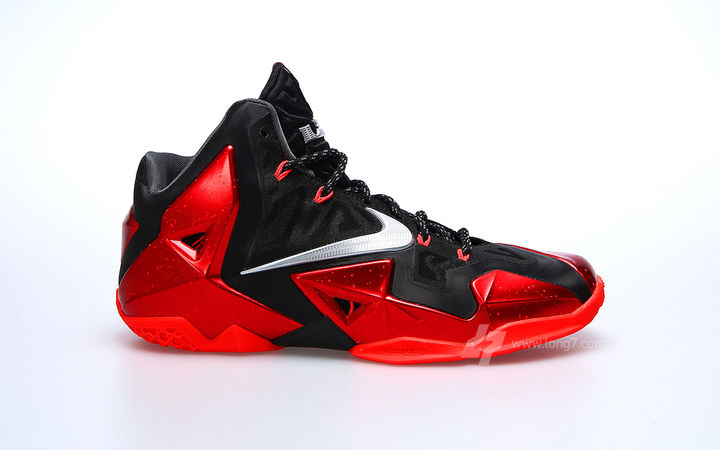 lebron 11 black red