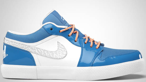 Air Jordan 1 Phat Mid - Italy Blue/White-University Blue-Vivid Orange