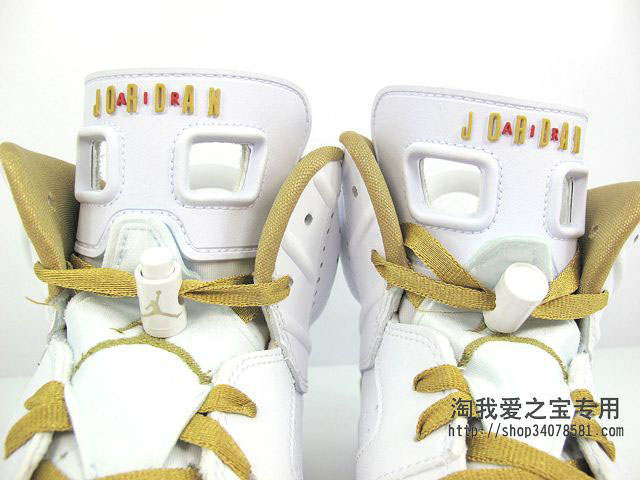 Air Jordan VI 6 Retro Golden Moments White Gold 535357-935 (11)
