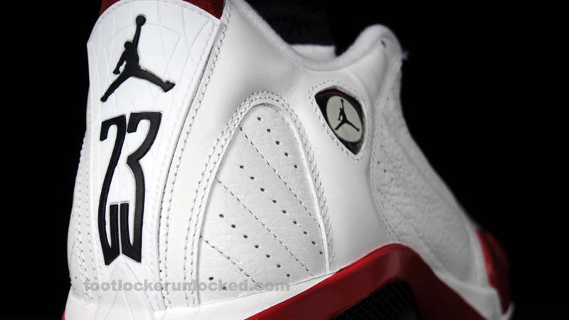 Air Jordan 14 XIV White Varsity Red Black 487471-101 (8)