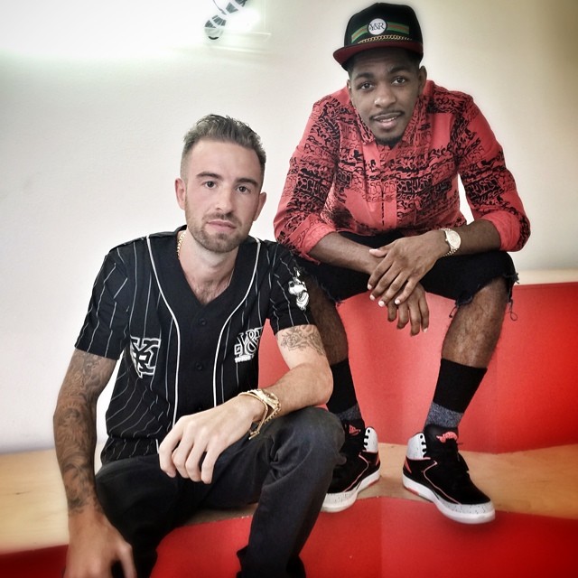 King Los wearing Air Jordan II 2 Infrared 23