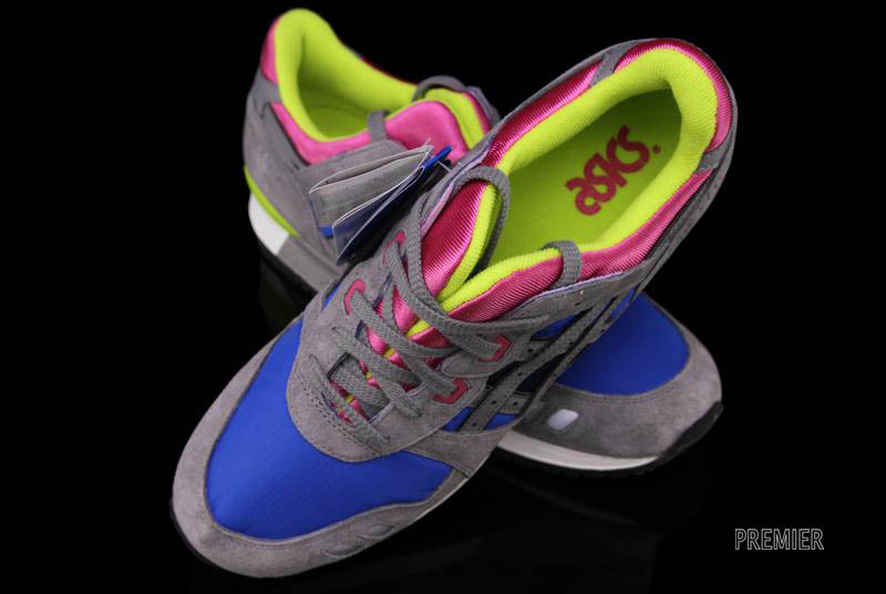 asics gel lyte iii grey blue pink