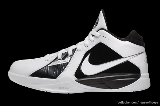 HoH: Nike Zoom KD III - White/Black-Metallic Silver 417279-101