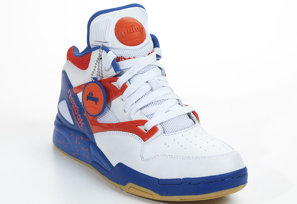 reebok pump omni lite white orange