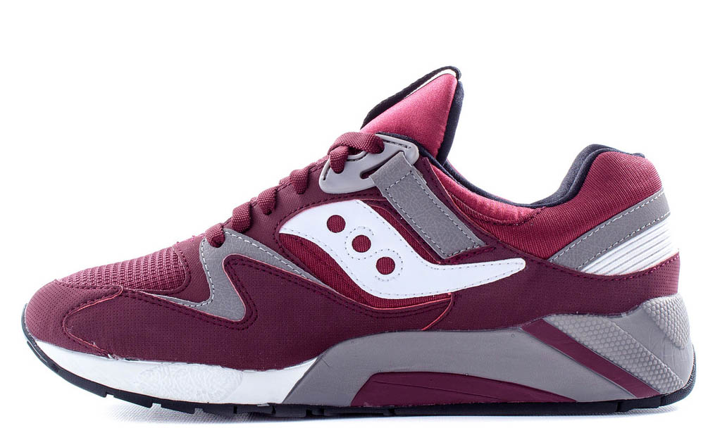 saucony grid 9000 burgundy