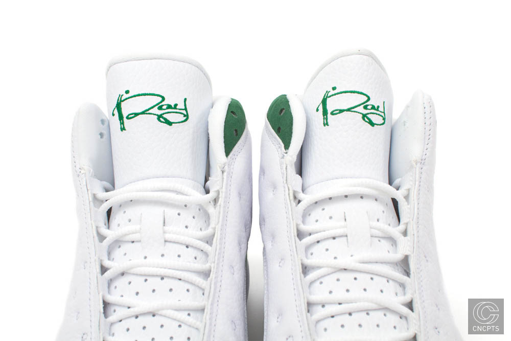 Air Jordan Retro 13 Ray Allen White Clover 414571-125