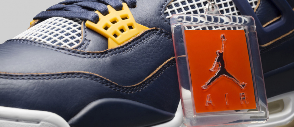 red and navy blue jordan 4