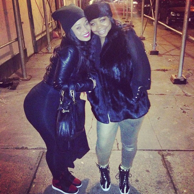 Tahiry wearing Air Jordan 1 Retro Bred