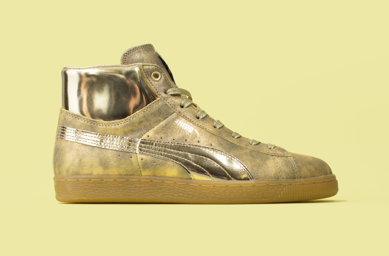 all gold pumas