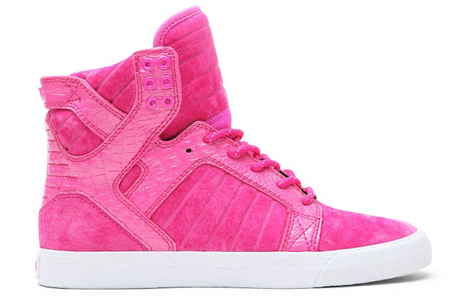 Supra womens skytop discount pink