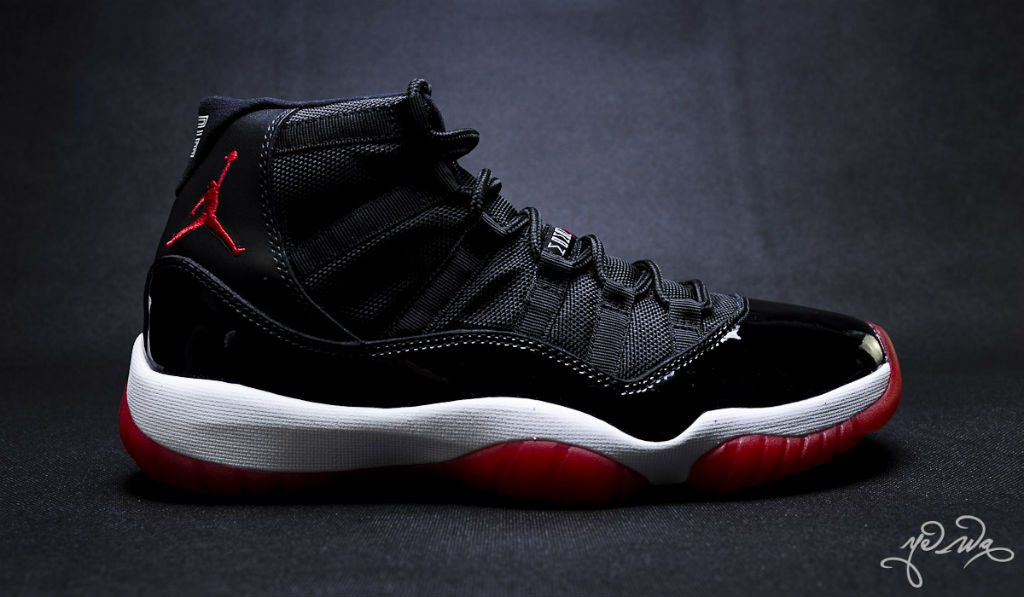 jordan retro 11 black and red