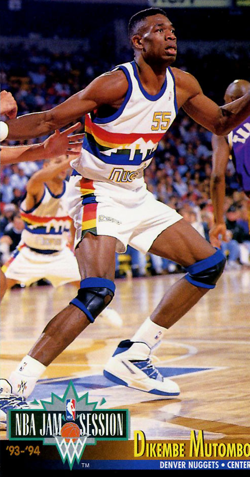 mutombo rainbow nuggets jersey