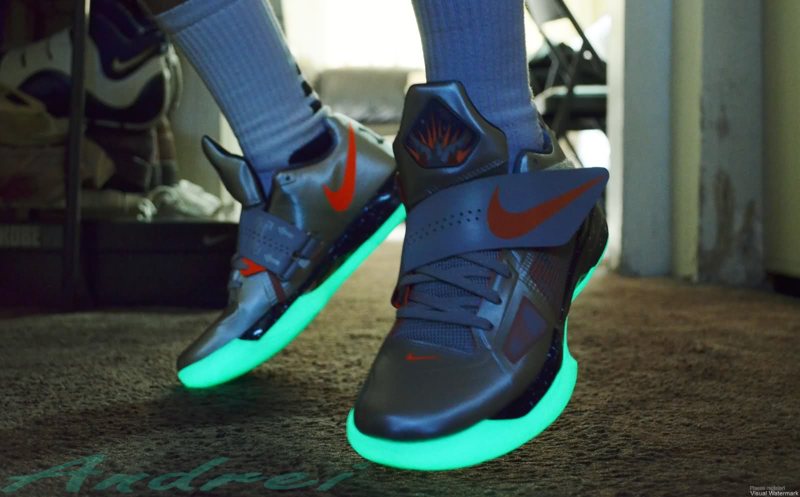 nike zoom kd iv 6 Wit