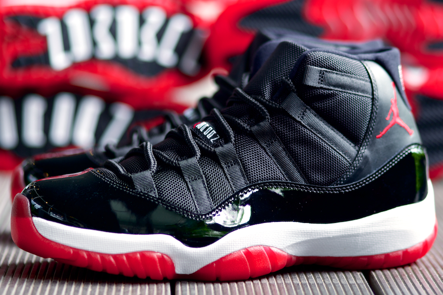 air jordan retro 11 black and red