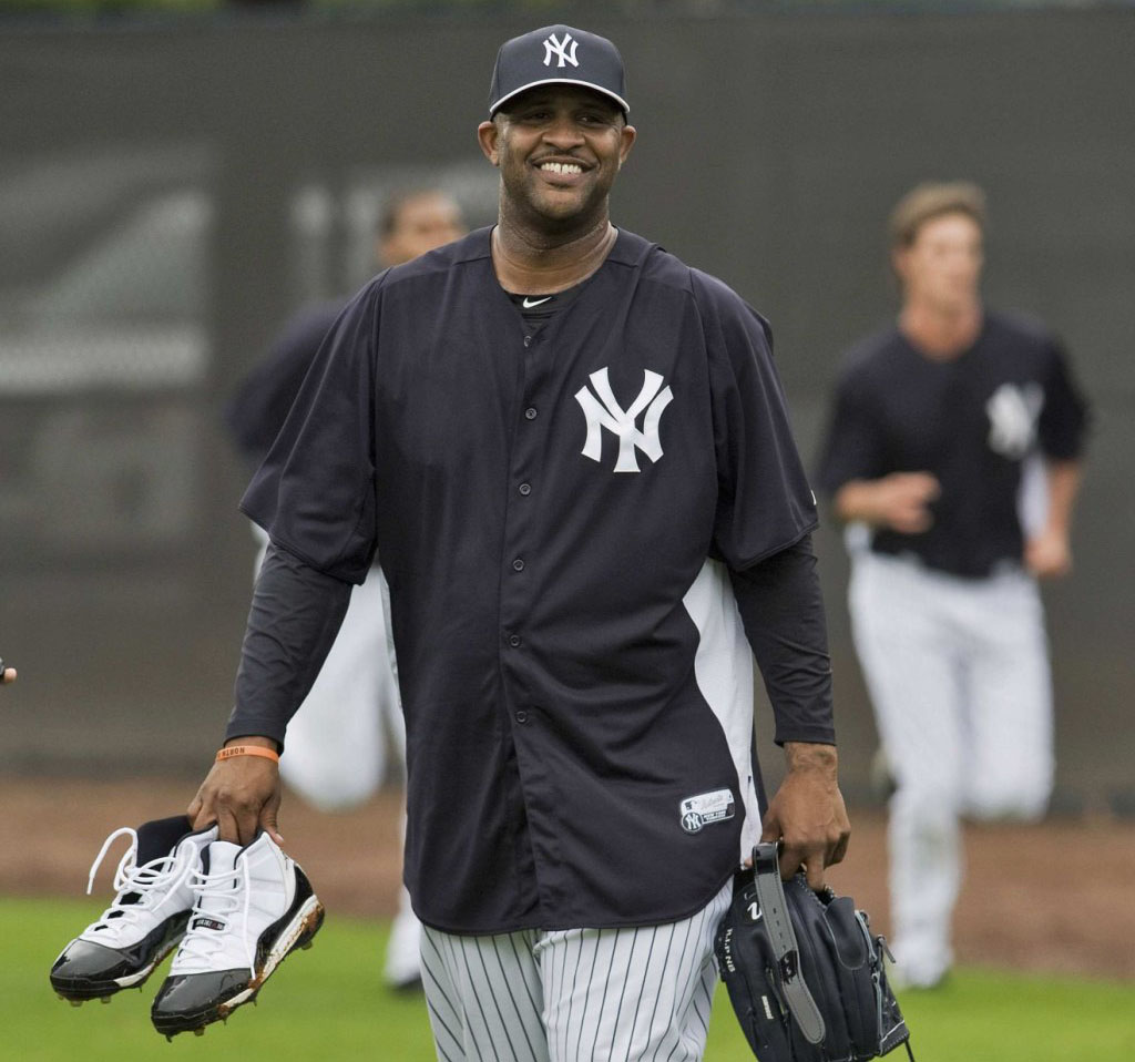 CC Sabathia Air Jordan XI 11 Concord PE