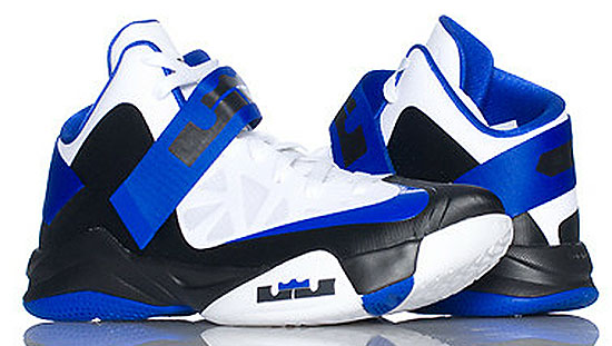 Nike Zoom Soldier VI White Black Blue 525015-100 (1)