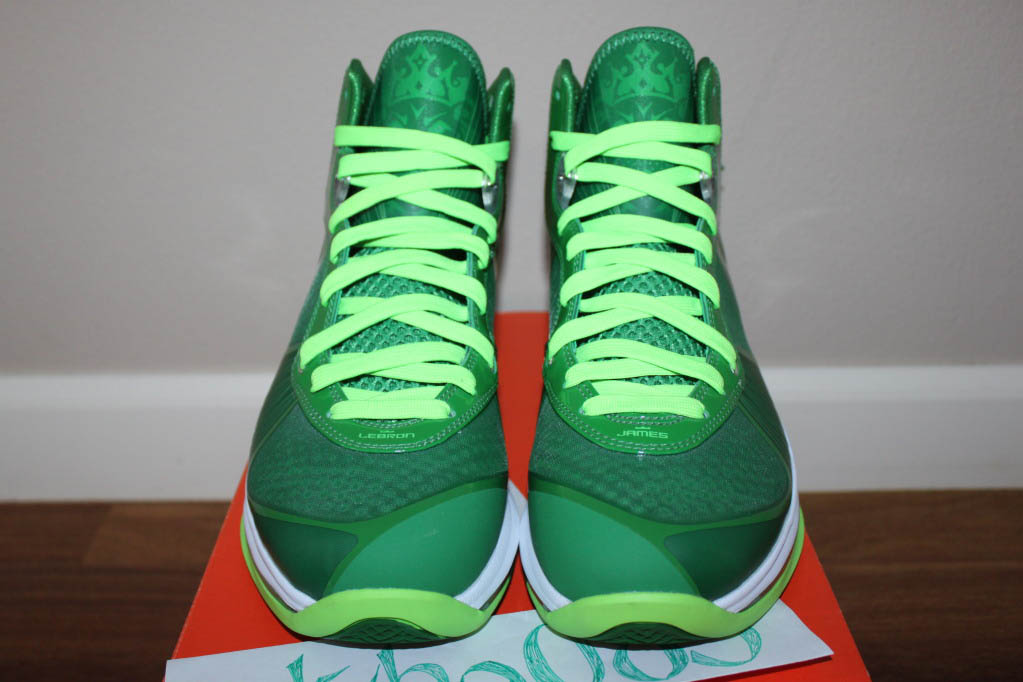 Nike Air Max LeBron 8 V/2 - Victory Green/White-Electric Green Sample