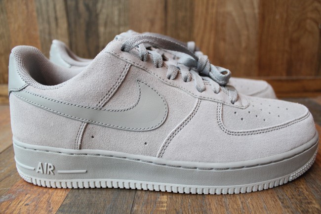 nike air force 1 low medium grey suede