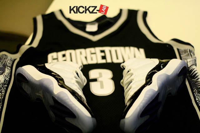 allen iverson georgetown throwback jersey