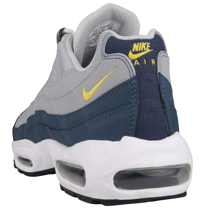 Navy blue and outlet yellow air max 95