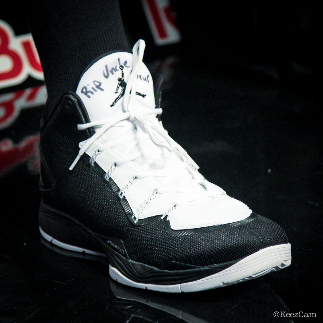 Jared Sullinger wearing Jordan Super.Fly 2 PO