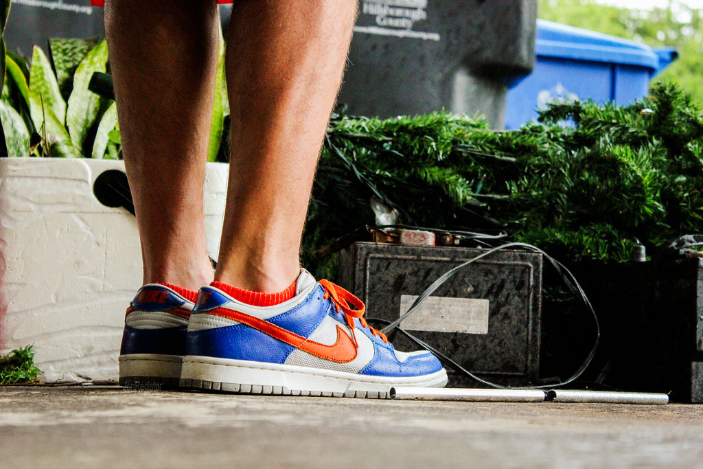 Spotlight: Forum Staff Weekly WDYWT? - 4.4.14 - JonRegister wearing Nike Dunk Low Pro Knicks