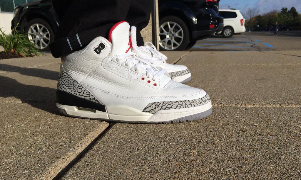 Fornastyy in the 'Cement' Air Jordan III 3 Retro