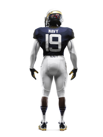 114th Army Navy Game Navy Nike Uniform back