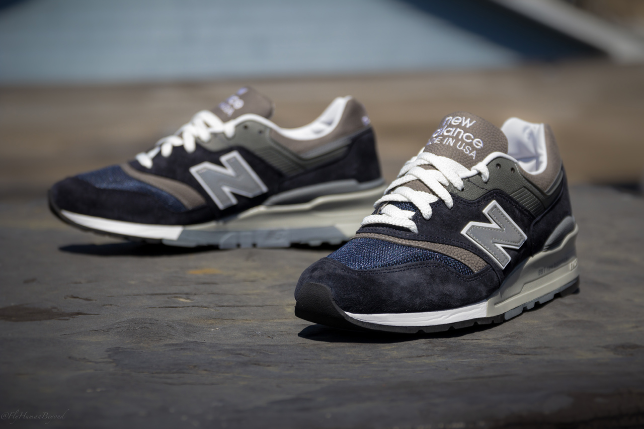 new balance 997 grey navy