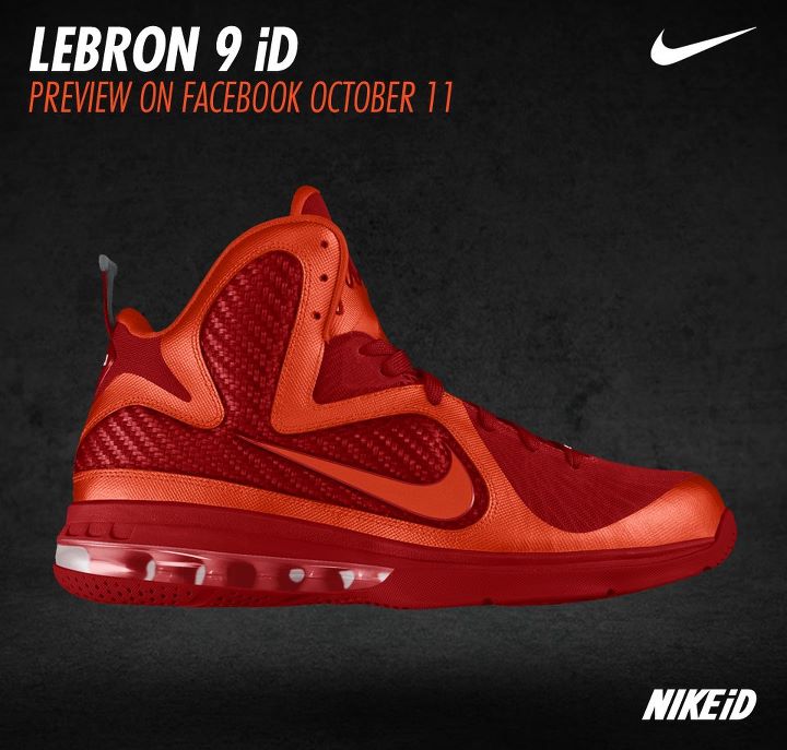 Nike LeBron 9 - New NIKEiD Mock-Ups 1