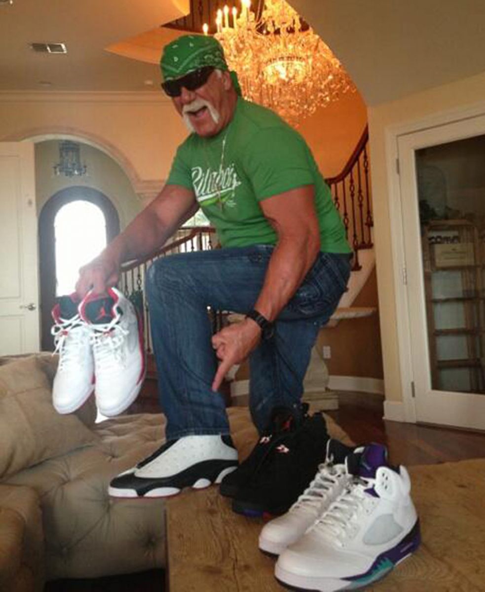 Hulk on sale hogan jordans