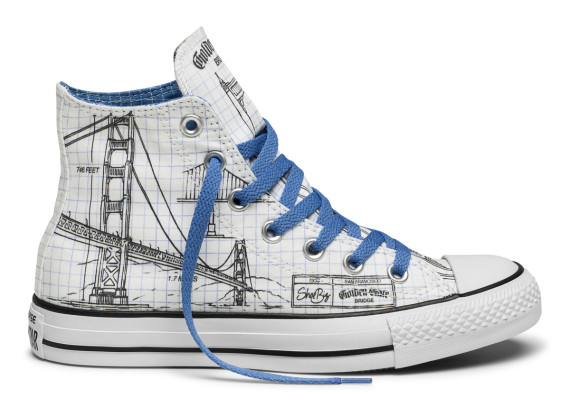 Shoe Biz x Converse Chuck Taylor All Star - San Francisco Moments Collection - Golden Gate Bridge