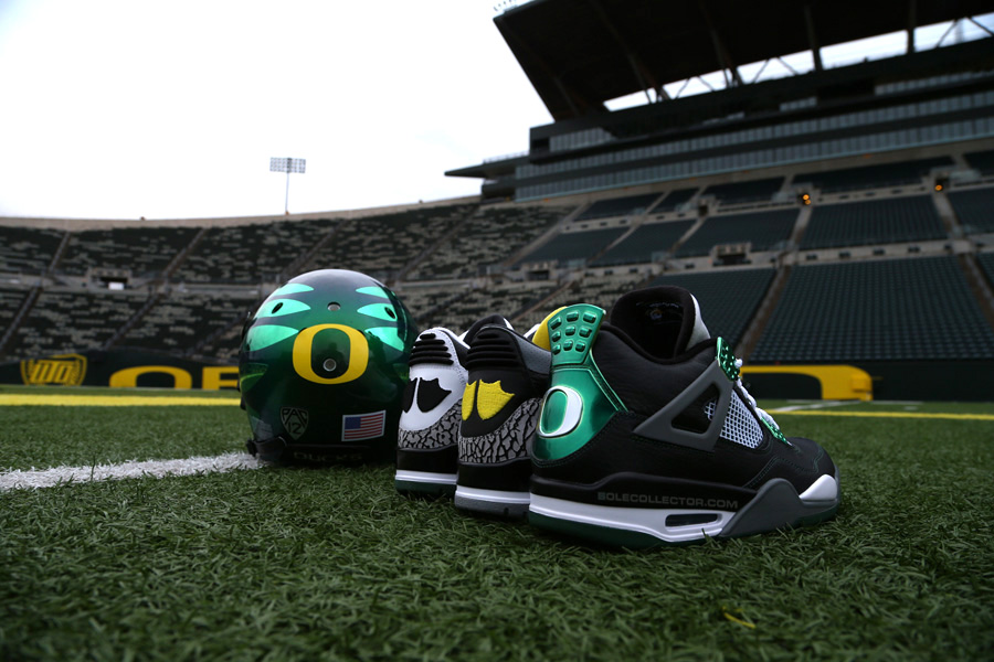 Oregon duck jordan outlet 4