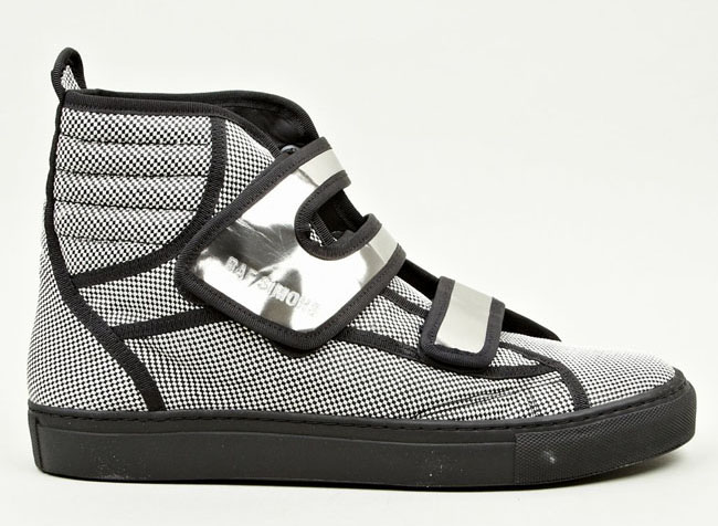 raf simons velcro high top