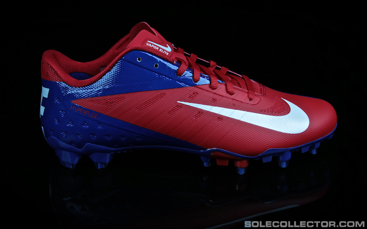 New Nike Hyperfuse Vapor Elite Football Cleats Broncos Orange Blue