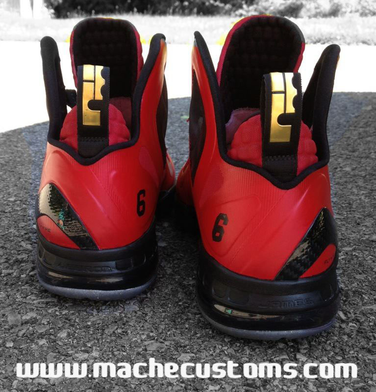 Nike LeBron 9 P.S. Elite "Finals" by Mache Custom Kicks (3)