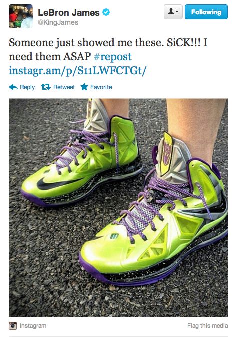 LeBron James Likes Nike LeBron X Devastator by Mache Custom Kicks