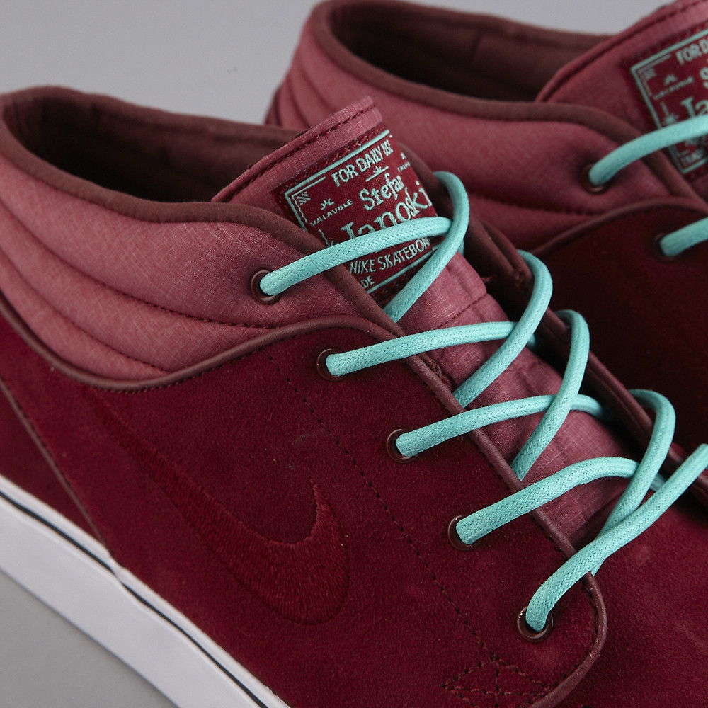 Nike SB Zoom Stefan Janoski Mid - Team Red / Crystal Mint | Sole Collector