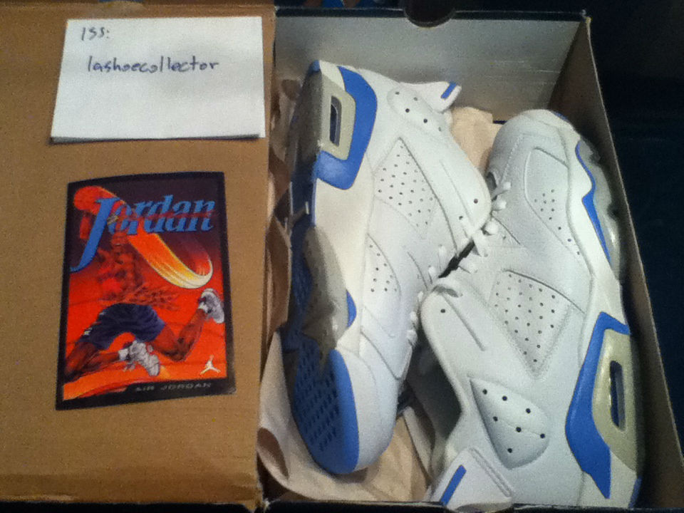 Spotlight // Pickups of the Week 10.13.12 - Air Jordan VI 6 Low University Blue by lashoecollector