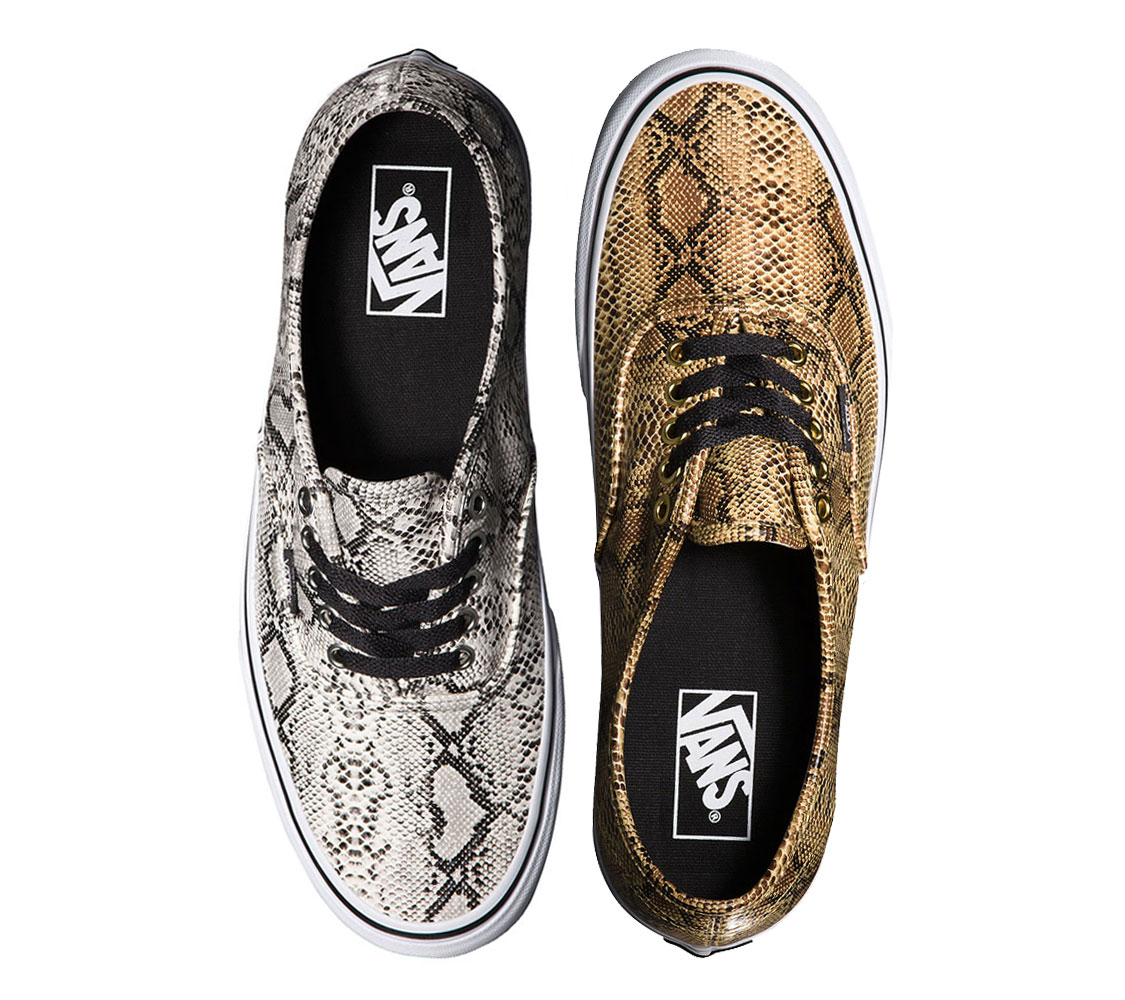 vans authentic snake