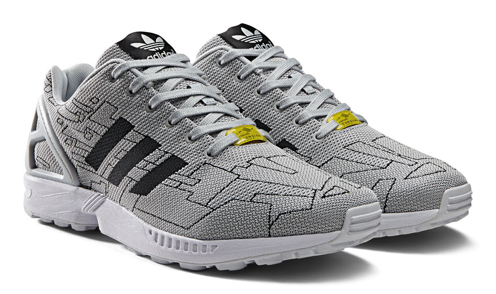 Adidas zx flux store weave grey