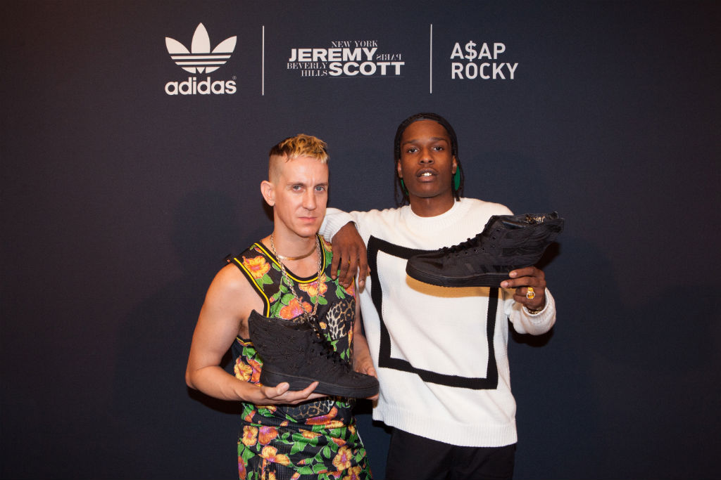 Anunciante R jurar Photos // A$AP Rocky x Jeremy Scott adidas Wings 2.0 Reveal Event | Sole  Collector