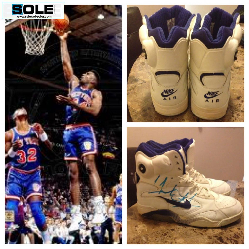 Spotlight // Pickups of the Week 12.29.12 - Nike Air Force 180 High Pump Charles Oakley Game Worn & Signed - eskaht36