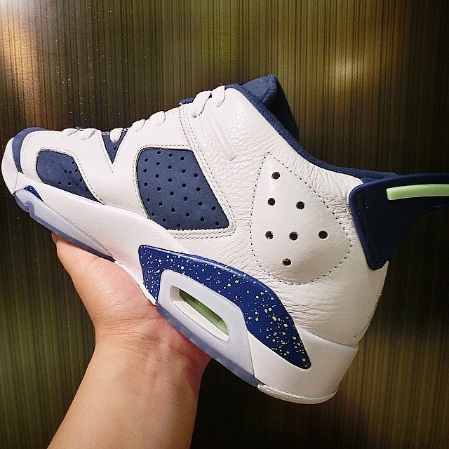 air jordan 6 seahawks