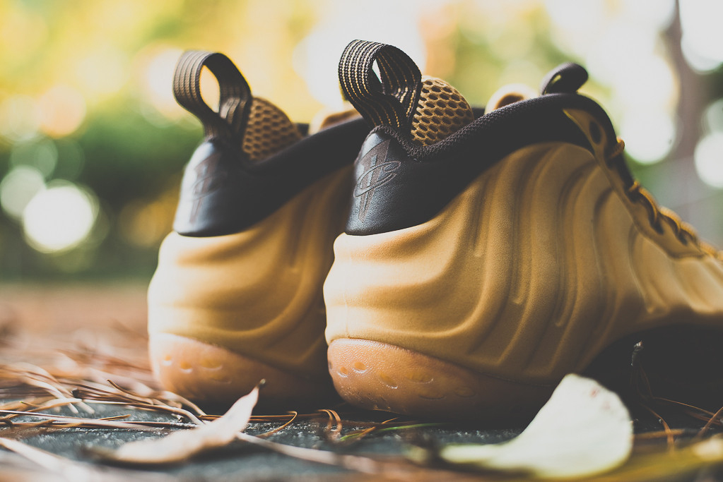 Nike hotsell foamposite wheat