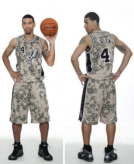 San Antonio Spurs Unveil New Military-Inspired Uniforms (1)